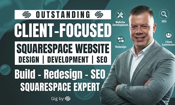build squarespace website design redesign development SEO by squarespace expert