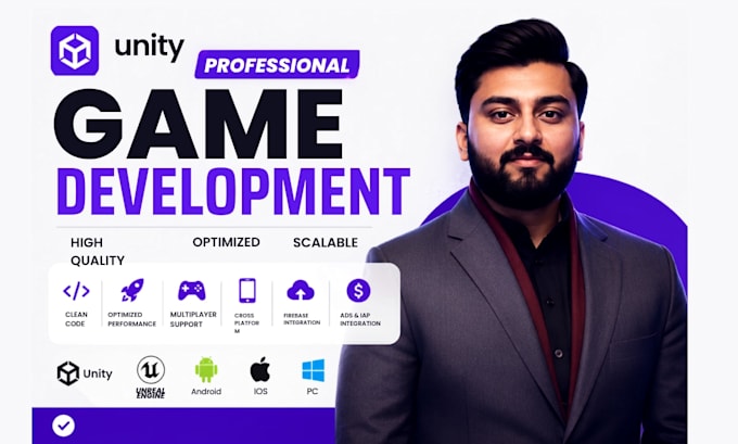 do unity 2d 3d game development for mobile game