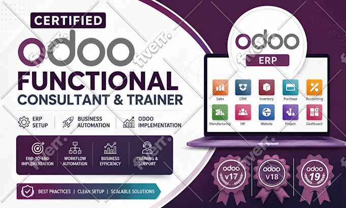 be your odoo certified consultant for business setup