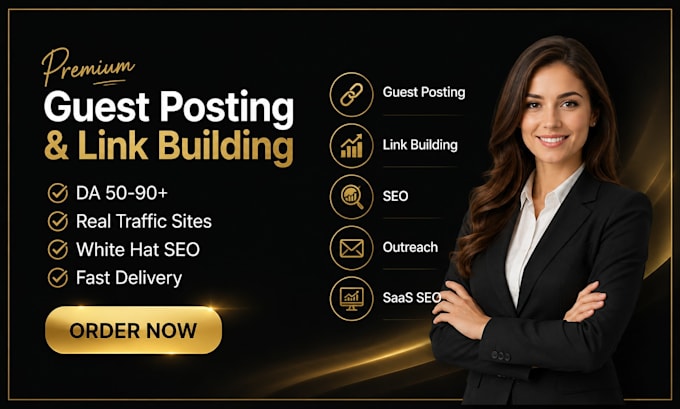 publish guest posts on high authority websites