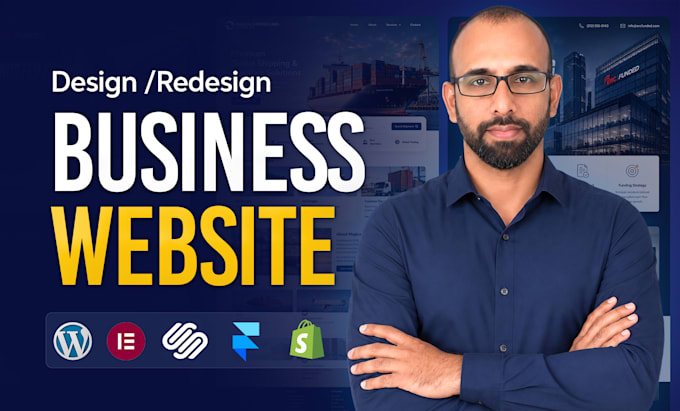 design or redesign awesome business wordpress website development