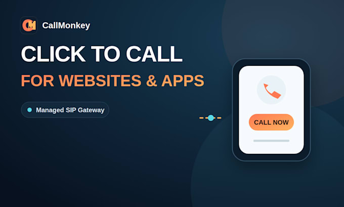 add click to call voip to your website or app