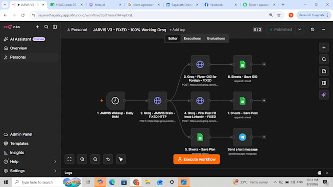 build ai missing call booking system for water damage restoration