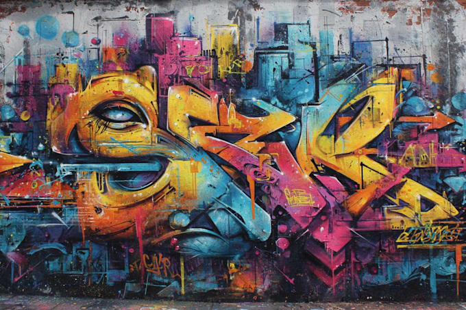 design graffiti designs, murals and wall arts