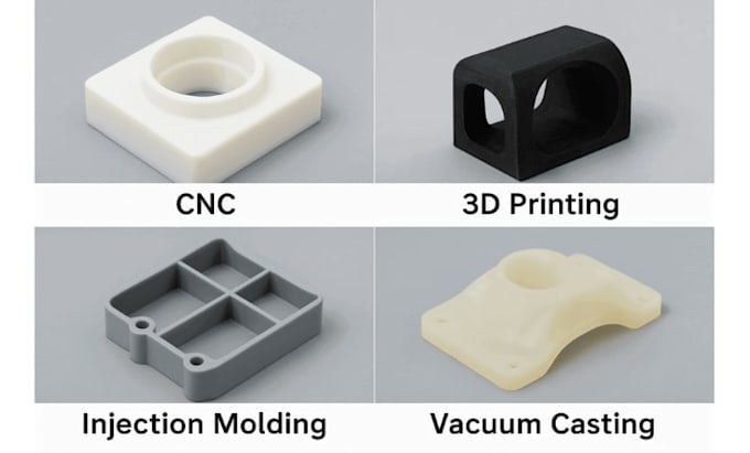 design your plastic injection mold and provide a 3d printed prototype