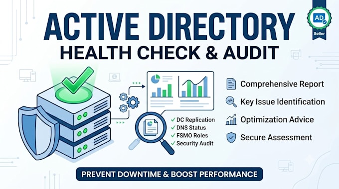 perform a professional active directory health check