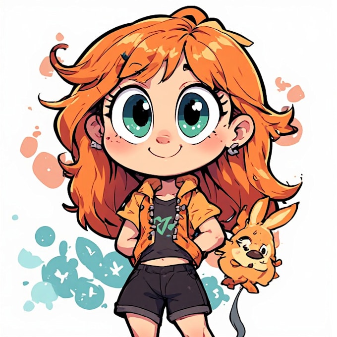 do a cartoon character art
