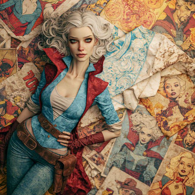 do comic cover arts for your stories