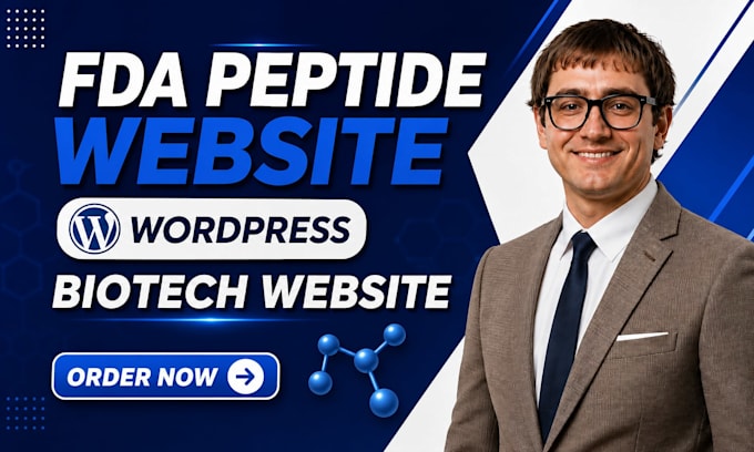 fda complaint peptide website research peptide wordpress website biotech website