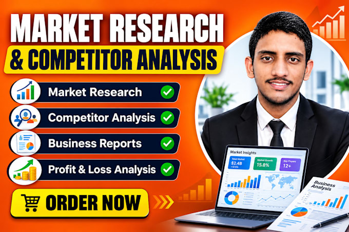 do market research and competitor analysis