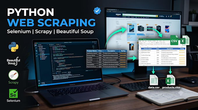 scrape any website and deliver clean data in required format