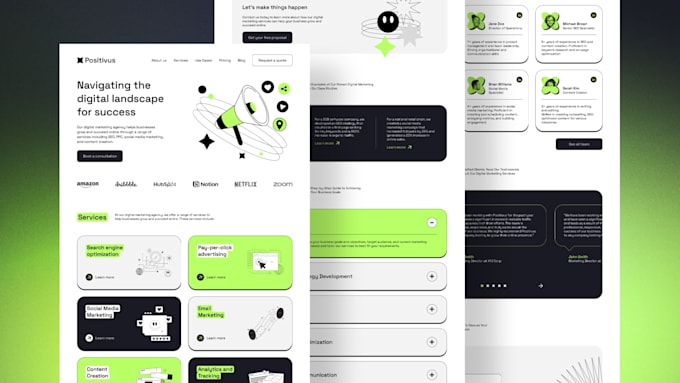 do websites and landing page