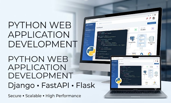 develop a custom python web application for your business