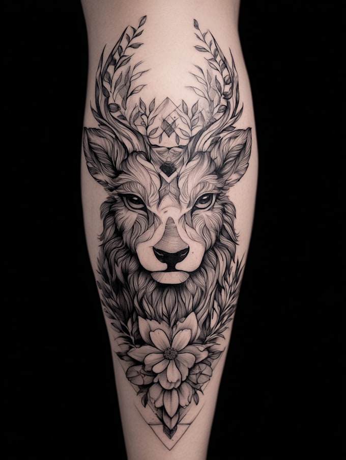 design a minimalist fine line tattoo