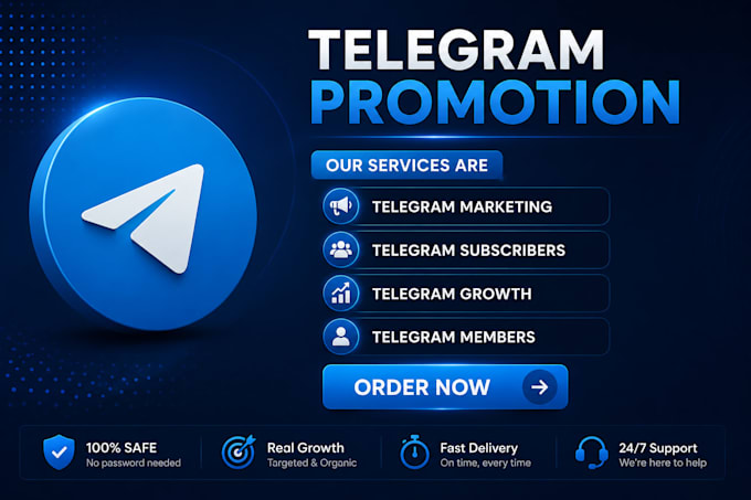 do telegram promotion increase telegram members and subscribers