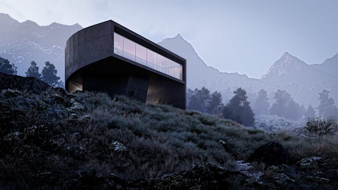create photorealistic exterior architectural renderings