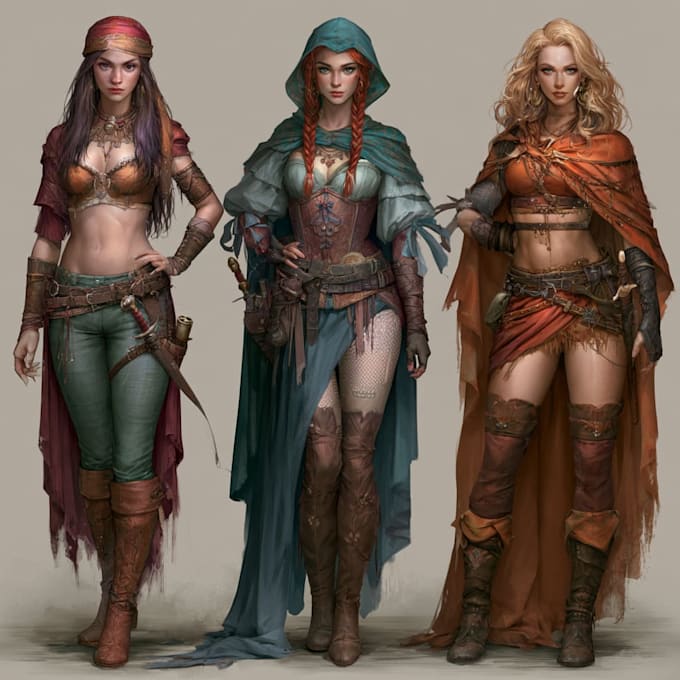 character art and dnd character art