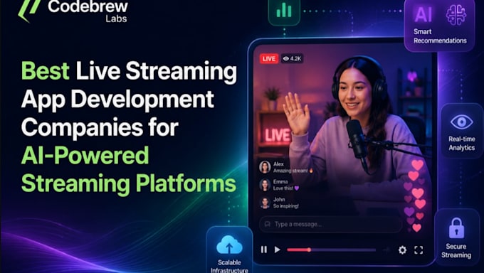 build ai powered realtime ott live streaming saas b2b platforms creator app, rtc