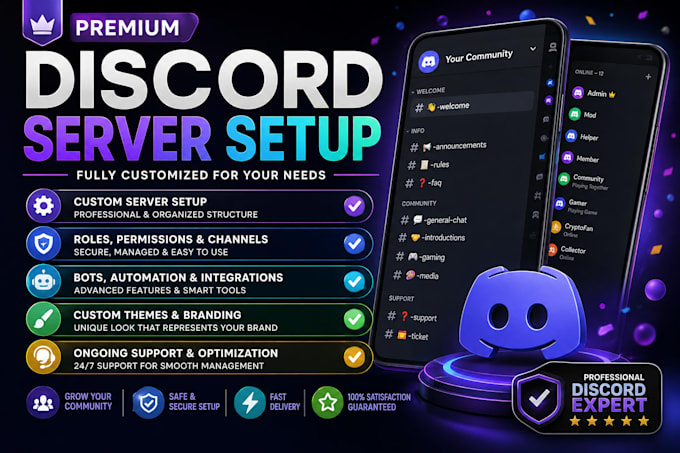 promote your discord server, nft community, crypto project and boost engagement