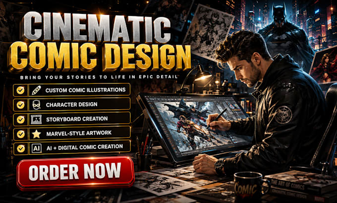 create cinematic motion comic animation from your comic or manga