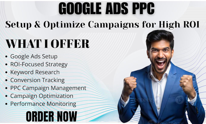 manage google ads setup ppc camapign lead generation conversion tracking