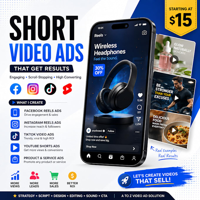 create engaging short video ads for meta reels and stories