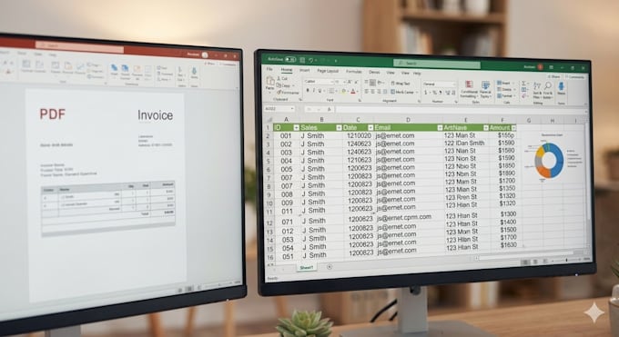 make data entry works easily