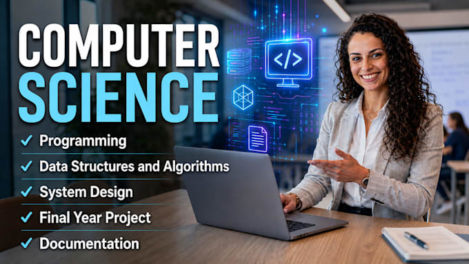 be your computer science tutor for coding system design and final year project