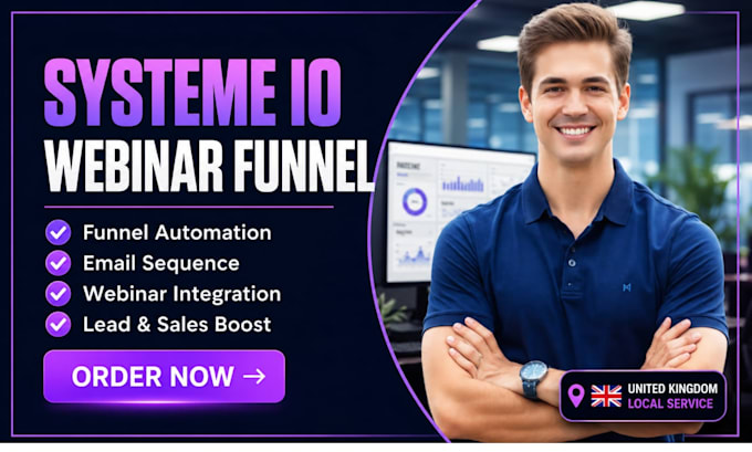 setup system io webinar funnel system io email sequence automation workflow