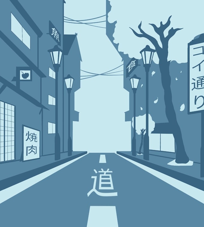draw silhouettes, backgrounds or vector illustrations