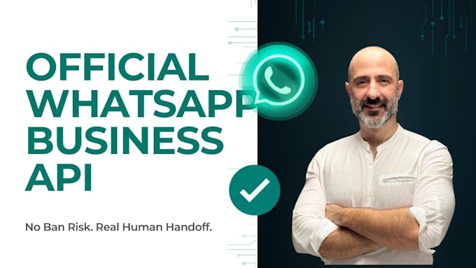 build a whatsapp business api bot with handoff