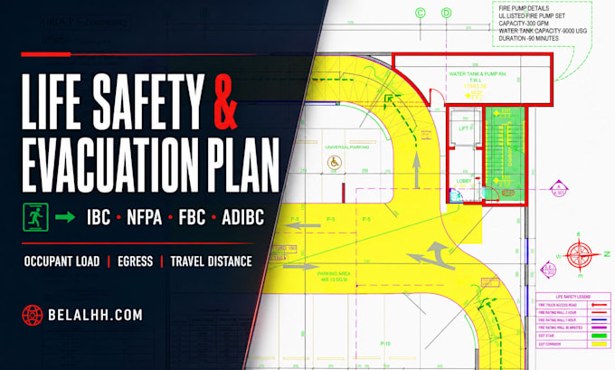 design fire safety and emergency evacuation plan