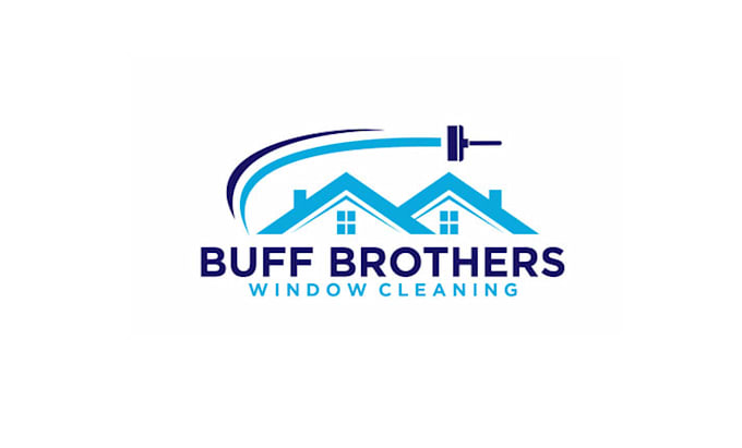 make high end residential logo with window cleaning business