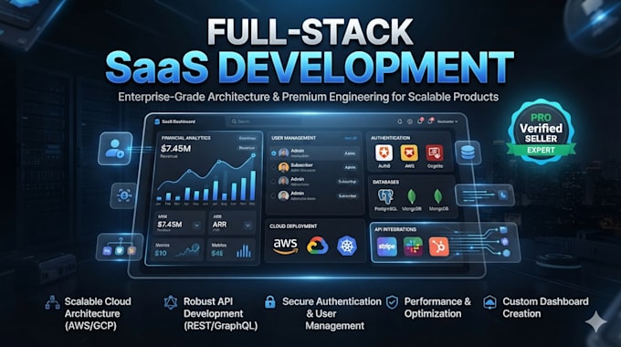 develop a fullstack saas web application with react, nodejs and postgresql