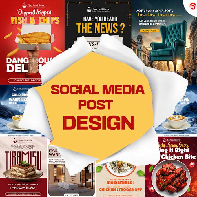design social media ad