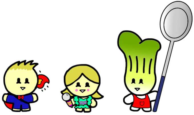draw stylized custom characters