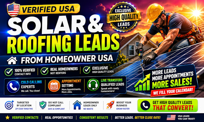 generate solar roofing leads solar appointment landing page solar panel funnel