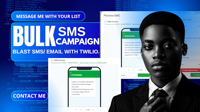 send bulk SMS marketing, text message, email blast, SMS message and bulk SMS