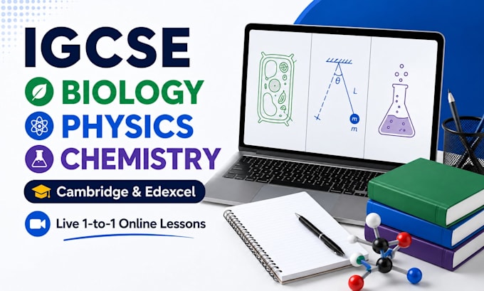 provide igcse biology, physics and chemistry tutoring