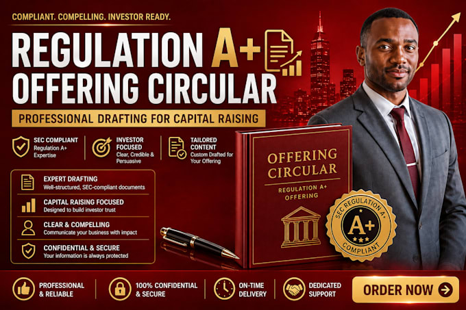 draft your sec regulation a offering circular for capital raising