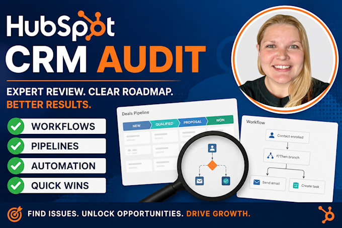 audit your hubspot CRM and create a custom automation roadmap