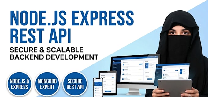 develop a secure node js express rest API with firebase