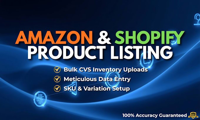 do professional amazon product listing and bulk e commerce inventory data entry