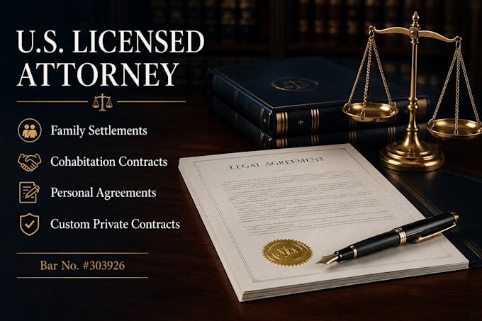 prepare customized personal legal agreement documents