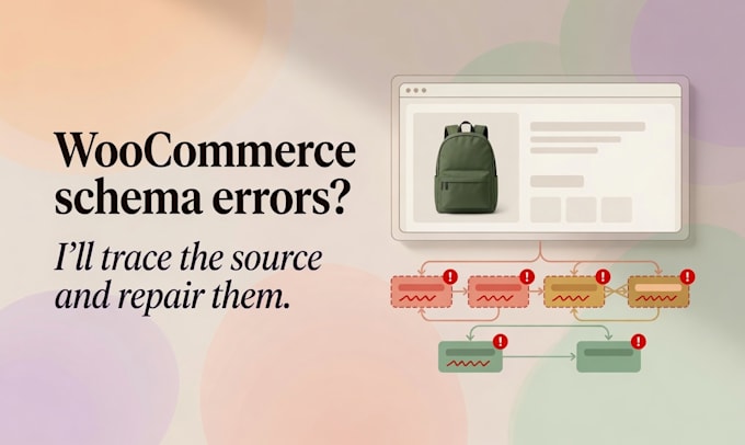 audit and fix woocommerce schema markup