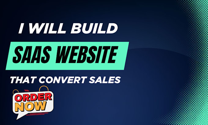 build saas website design