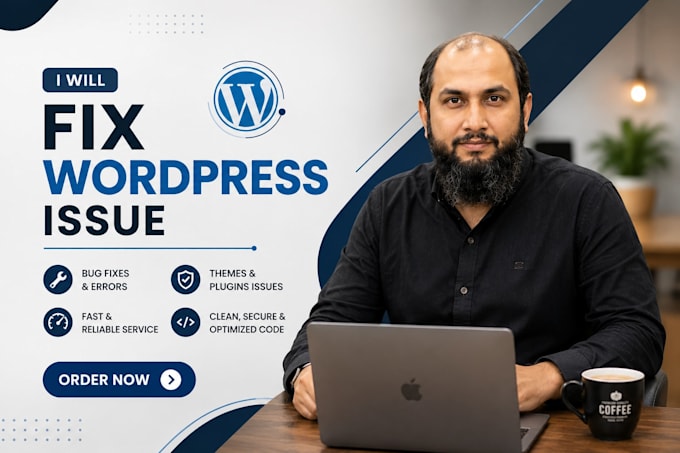 fix errors, bugs, responsive issues, provide wp assistance