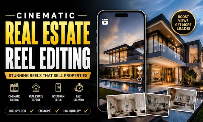 cinematically edit your real estate video