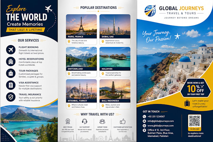 design best modern brochure for you
