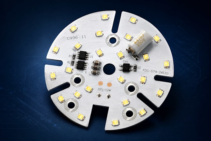 design led lighting pcb, aluminum mcpcb and led modules